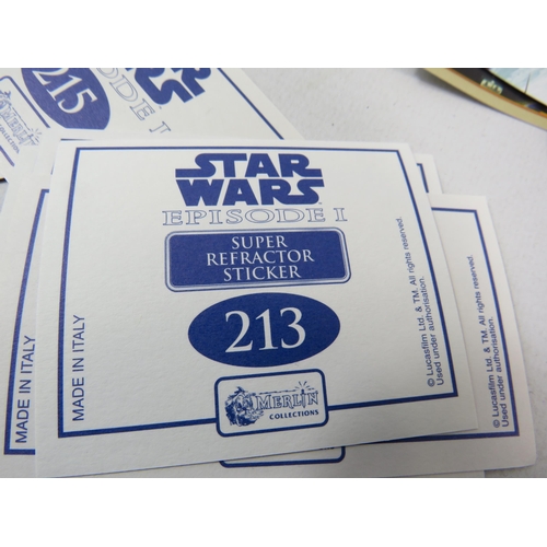 657 - Merlin Starwars episode 1 Stickers.