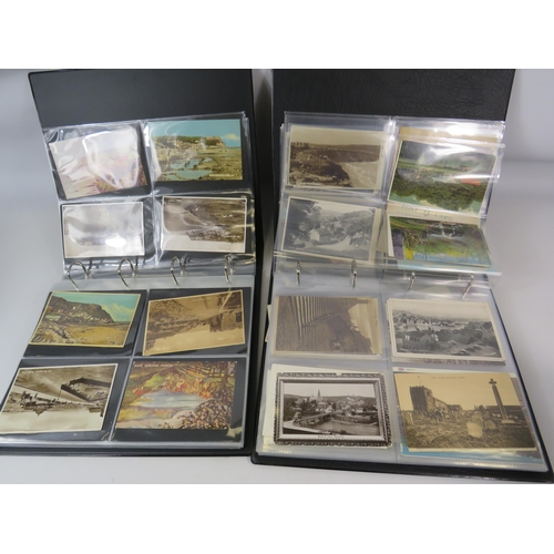 678 - 150+ Vintage and modern postcards of Robin hoods bay and Whitby.