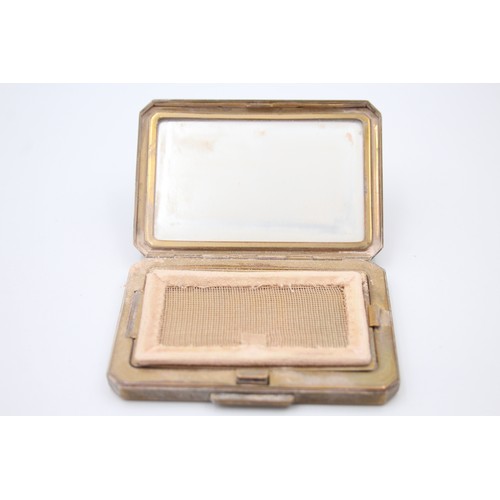 262 - 6 x Assorted Vintage Ladies Powder STRATTON Compacts Inc Floral, Square Etc     628002