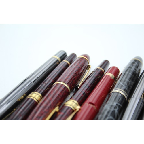 275 - 10 x Assorted Presentation FOUNTAIN PENS Inc Gold Plate Nibs, Jaguar Etc      567467