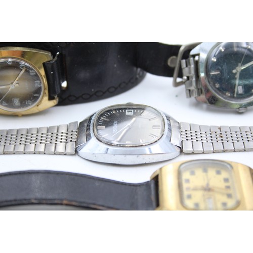 278 - 5 x Vintage Gents WRISTWATCHES Hand-Wind Inc. TIMEX, SEKONDA Etc.     206936