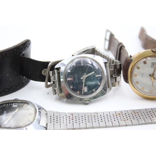 278 - 5 x Vintage Gents WRISTWATCHES Hand-Wind Inc. TIMEX, SEKONDA Etc.     206936