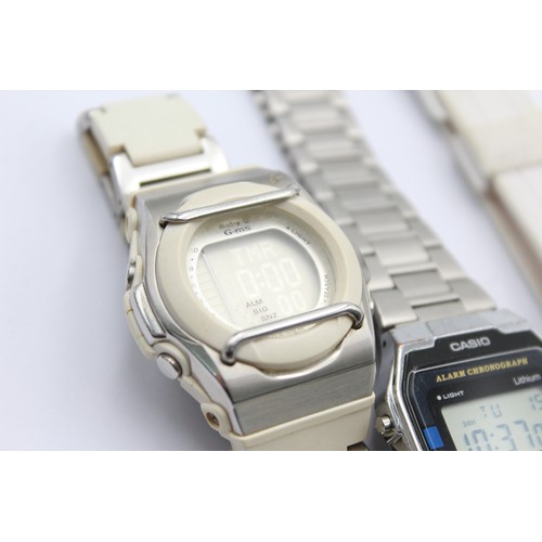 279 - 4 x Ladies Quality Ana-Digi/Digital WRISTWATCHES Quartz WORKING Inc. BABY-G Etc.     206714