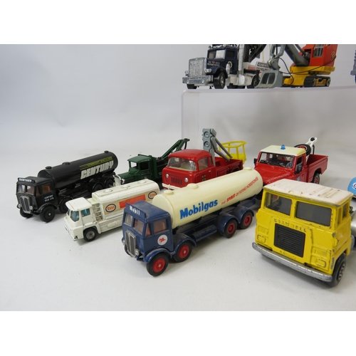 1081 - Selection of playworn diecast vehicles, Corgi, Matchbox, Joal etc.