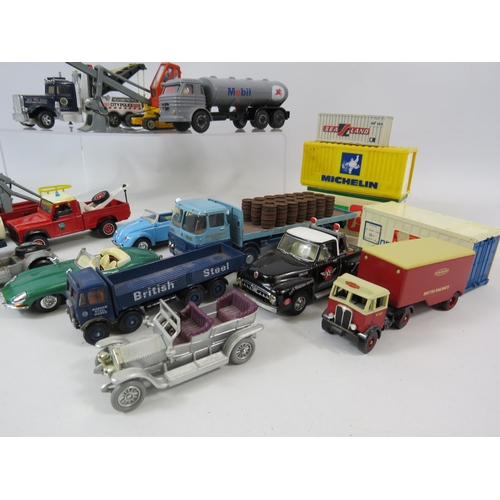 1081 - Selection of playworn diecast vehicles, Corgi, Matchbox, Joal etc.