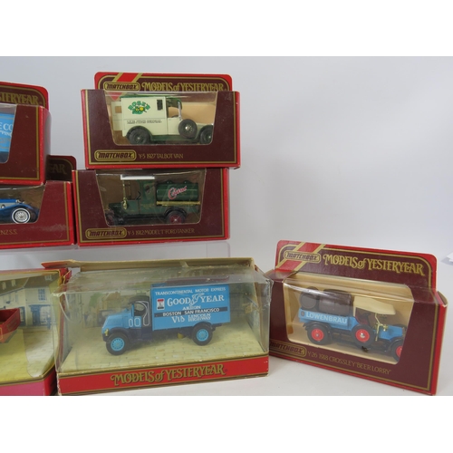 1084 - 8 Matchbox models of Yesteryear and 1 Days gone diecast vehicles.