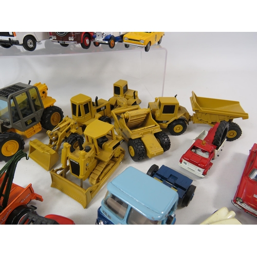 1085 - Selection of diecast vehicles to include Norscot CAT vehicles, Joal etc