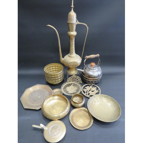 811 - Selection of Middle eastern style Brass Items. See photos.