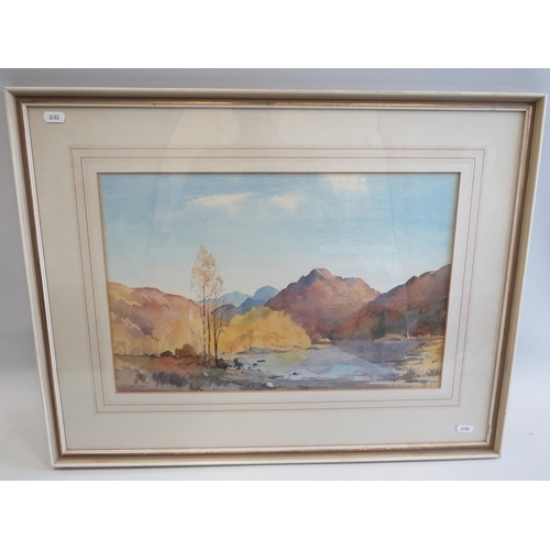 836 - Original Watercolour by the Vet 'James Herriot' AKA James Alfred Wight.  Entitled 'Scottish'   Frame... 