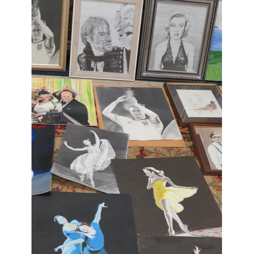 1039 - Good Selection of Original Artwork by Mr Geoffrey Neilson. See photos. S2