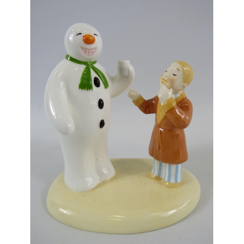 2 - Coalport The Snow man figurine 