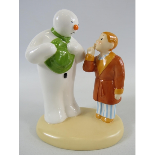 3 - Coalport The Snow man figurine 