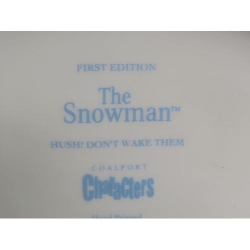 3 - Coalport The Snow man figurine 