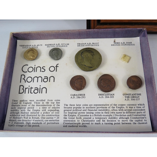 161 - 3 coin collection sets.