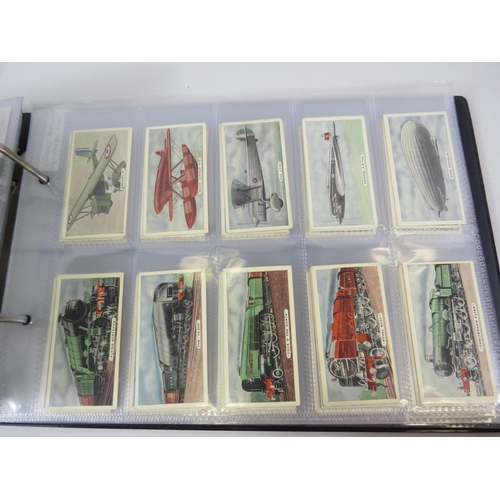 198 - Album of Cigarette cards containing various sets see pics.