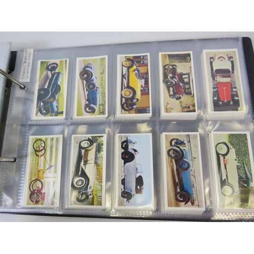 198 - Album of Cigarette cards containing various sets see pics.