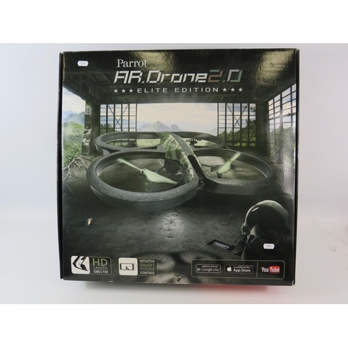 301 - Parrot AR Drone 2.0 elite edition boxed.