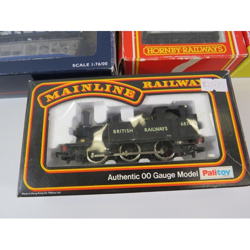 304 - Seelction of various model trains, carriage rolling roads, Bauchmann, Hornby, mainline etc see pics.