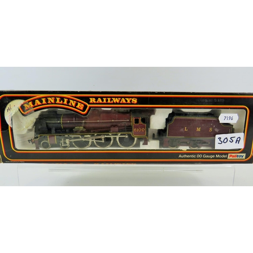 305A - Palitoy Mainline model of a Steam Loco 4-6-0 LMS Scott Class Locomotive. Boxed. See photos.