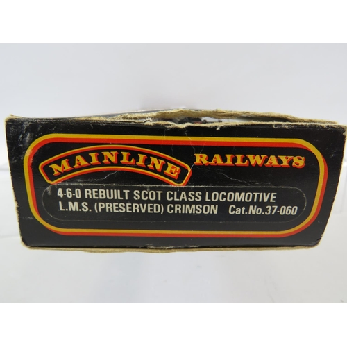 305A - Palitoy Mainline model of a Steam Loco 4-6-0 LMS Scott Class Locomotive. Boxed. See photos.