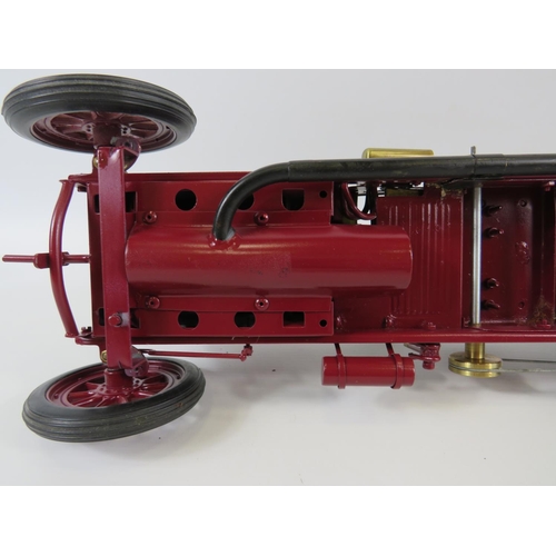 10 - Mamod Steam powered model of a 1907 Fiat 28- 40HP Targa Florio Corsa. Comes with custom made wooden ... 