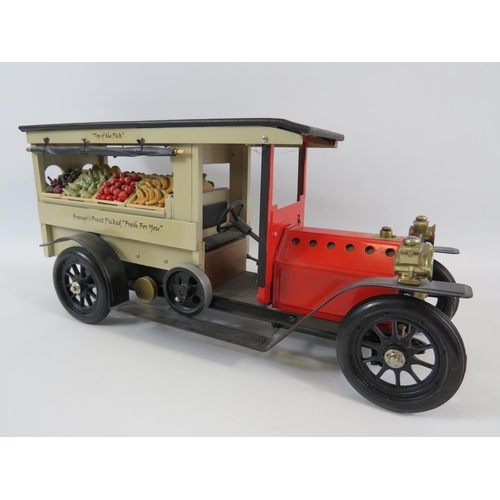 5 - Mamod Steam powered model of 1920's American Fruit Sellers Truck. Amazing Detail. Comes with custom ... 