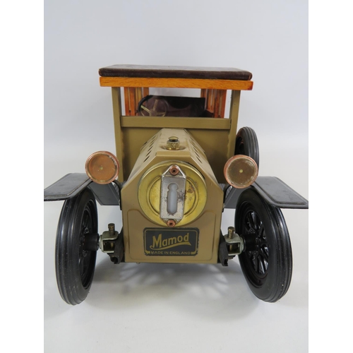 7 - Mamod Steam powered model of a 1929 Ford Model 'A' Woody Station Wagon. Comes with custom made woode... 