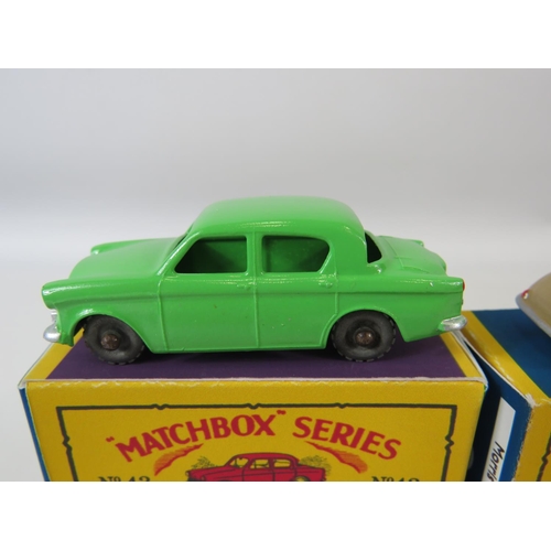 80 - Six boxed UK Matchbox models. See photos for details and condition.