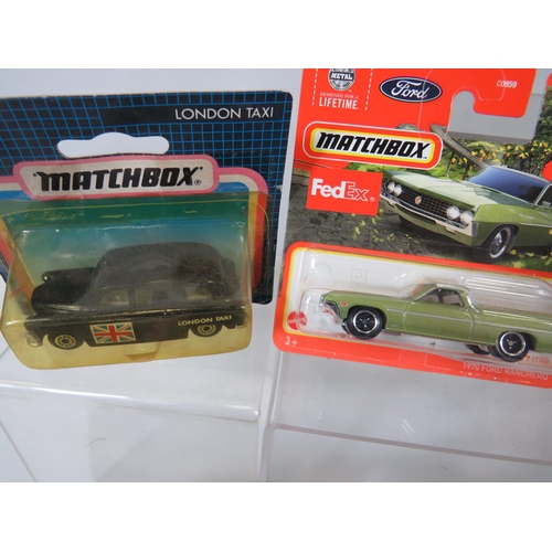 103 - Selection of Matchbox cars in Blister packs to include Superfast. See photos.