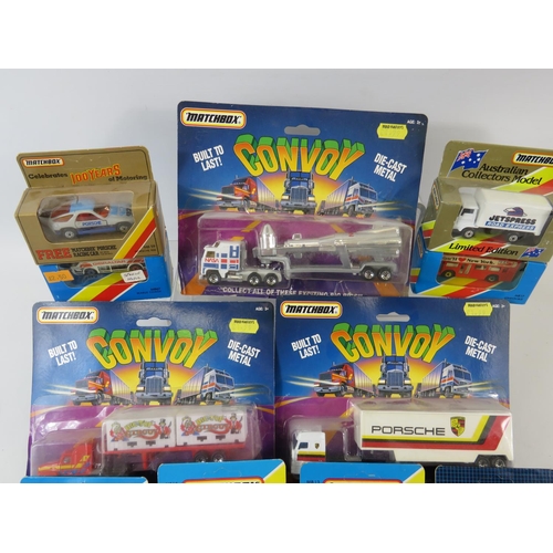 104 - Large selection of Matchbox Models in Boxes and Blister packs. All unused condition. See photos.