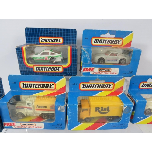 111 - Selection of Eleven Die cast Matchbox models in boxes and blister packs in unused condition. See pho... 