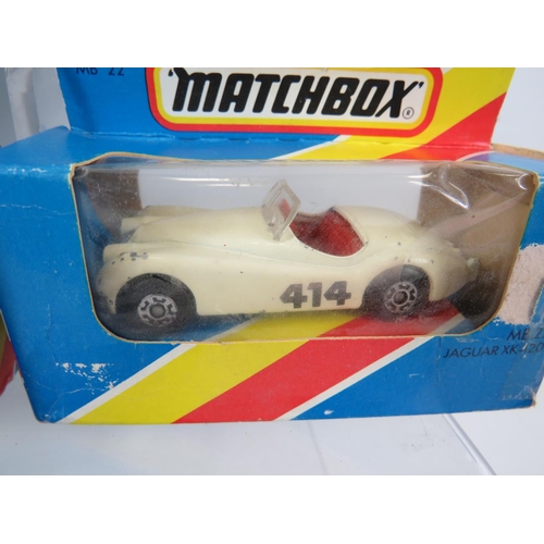 111 - Selection of Eleven Die cast Matchbox models in boxes and blister packs in unused condition. See pho... 