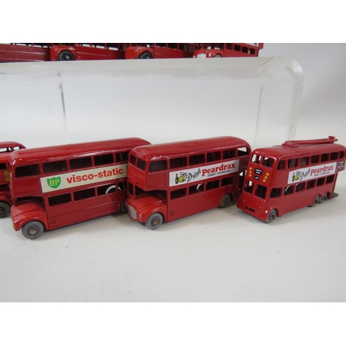 113 - Selction of UK made Vintage Matchbox Busses, all in very light playworn condition, no boxes. See pho... 