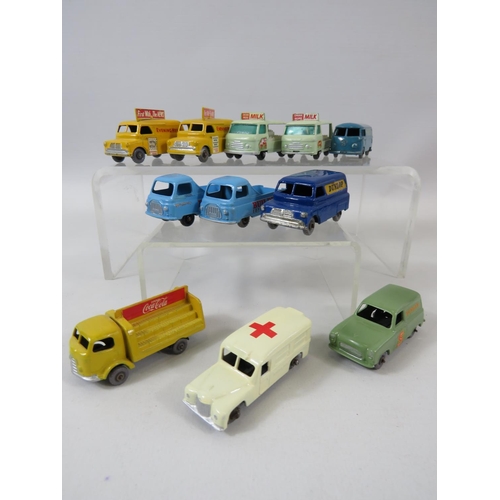 114 - Selection of UK made Vintage Matchbox Delivery Vans. All in very light playworn condition. No boxes.... 