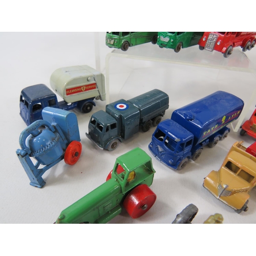 115 - Selection of 20 Vintage Uk made Matchbox commercial vehicle models.  All in very light playworn cond... 