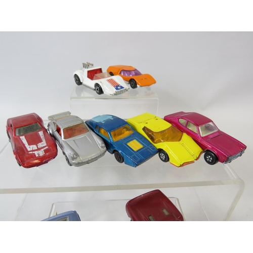 123 - Selection of 20 UK made Matchbox Superfast sports cars.   All in very light playworn condition. No b... 