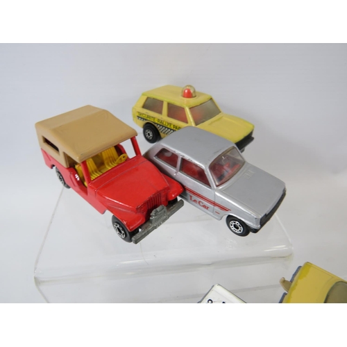 126 - Selection of 25 UK made assorted Matchbox Superfast models.  All in very light playworn condition. N... 