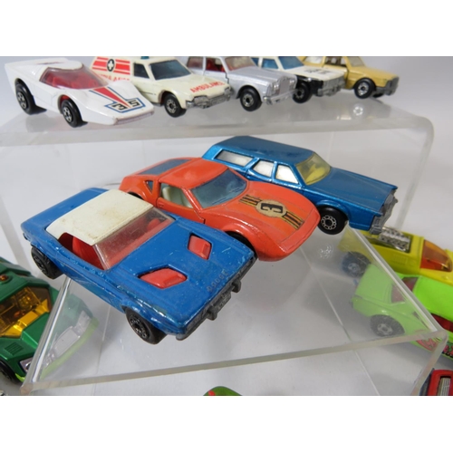 126 - Selection of 25 UK made assorted Matchbox Superfast models.  All in very light playworn condition. N... 