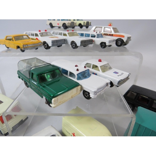 127 - Selection of 23 UK made assorted Matchbox Superfast models.  All in very light playworn condition. N... 