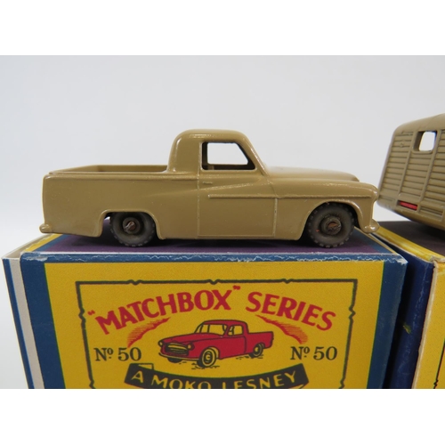 83 - Six boxed UK Matchbox models. See photos for details and condition.