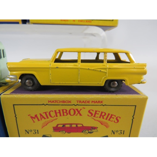 83 - Six boxed UK Matchbox models. See photos for details and condition.