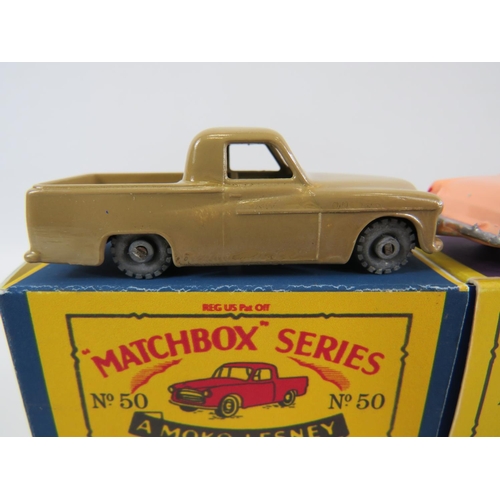 84 - Six boxed UK Matchbox models. See photos for details and condition.