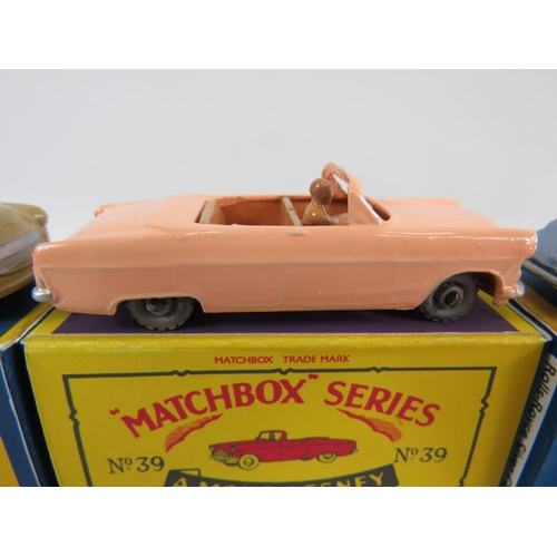 84 - Six boxed UK Matchbox models. See photos for details and condition.