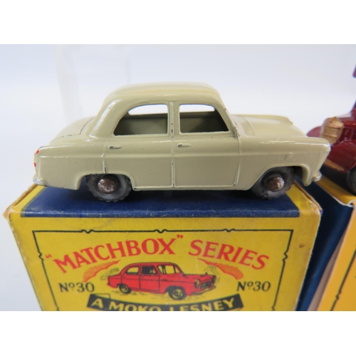 84 - Six boxed UK Matchbox models. See photos for details and condition.