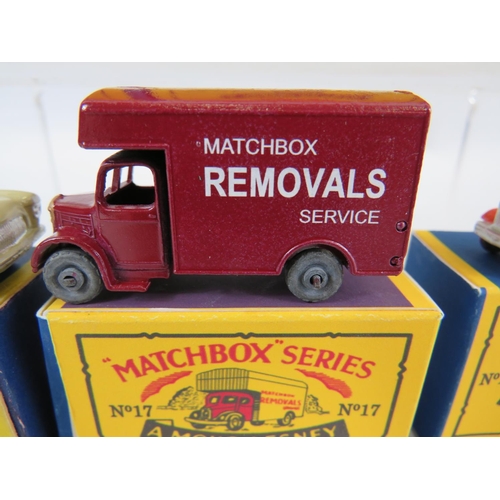 84 - Six boxed UK Matchbox models. See photos for details and condition.