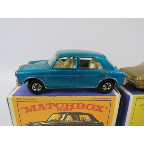 85 - Six boxed UK Matchbox models. See photos for details and condition.