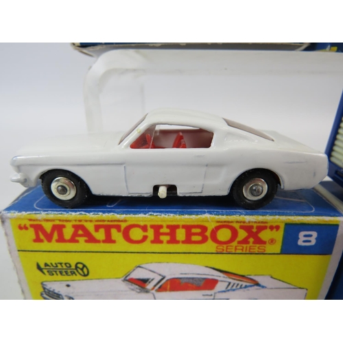 86 - Six boxed UK Matchbox models. See photos for details and condition.