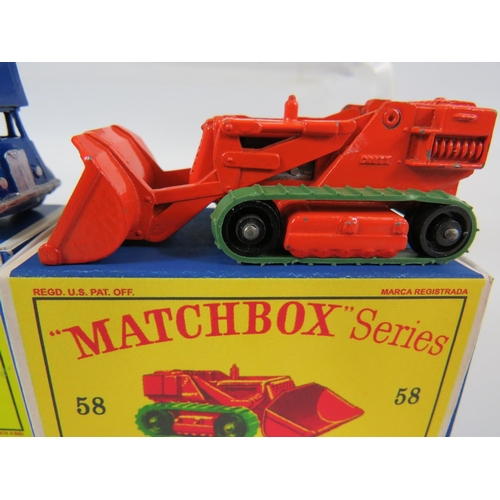 86 - Six boxed UK Matchbox models. See photos for details and condition.