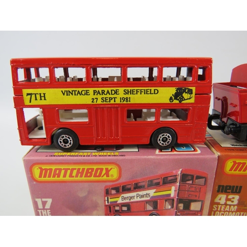 87 - Six boxed UK Matchbox models. See photos for details and condition.