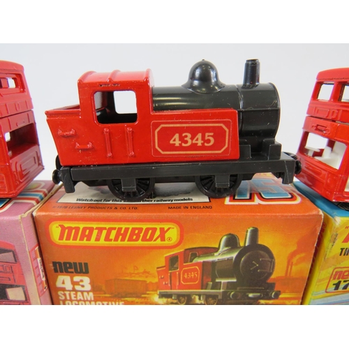 87 - Six boxed UK Matchbox models. See photos for details and condition.